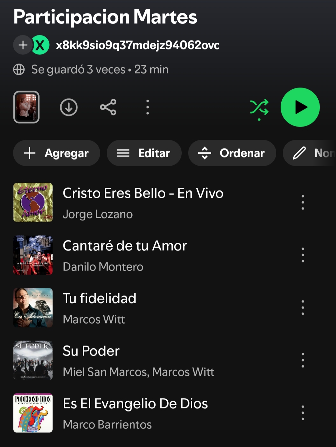 A&A Martes de Oracion