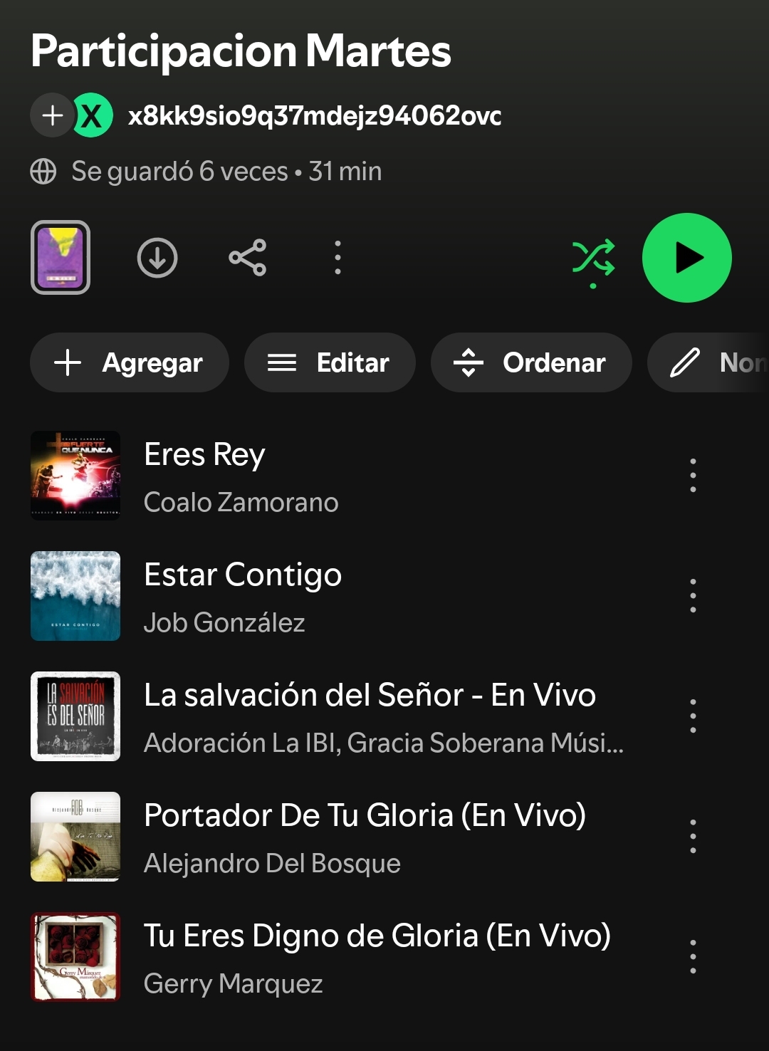 A&A Martes de Oracion