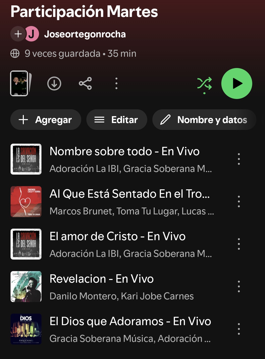 A&A Martes de Oracion